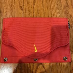 90s Nike mead Red and Yellow Kids pencil Pouch